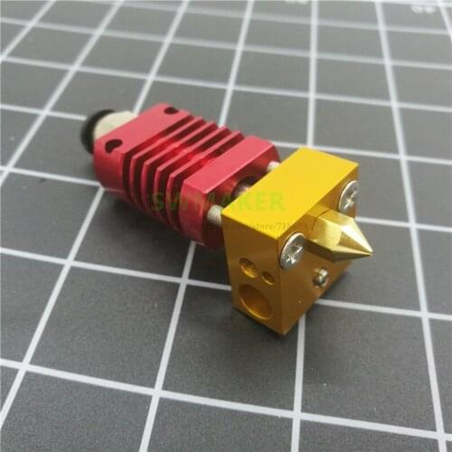 CR-10 hot end kit Assembled Extruder HotEnd kit 1.75mm 0.4mm for Creality cr-10 cr-10s 3D printer