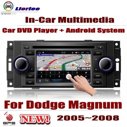 For Dodge Magnum 2005-2008 Android System HD Displayer Audio Video Stereo In Dash Head Unit Car Radio DVD GPS Player Navigation