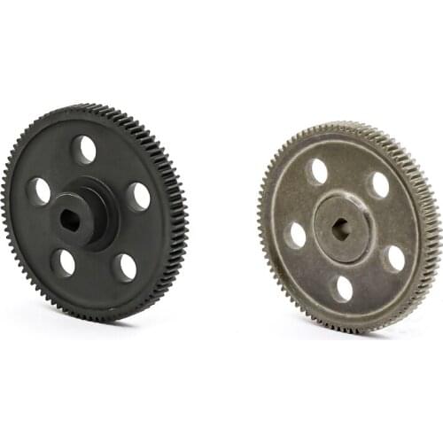 FBIL-Metal Spur Gear 87T for HSP RGT E86100 Upgrade Parts 180024 RC 1/10 Rock Crawler 94180 86100