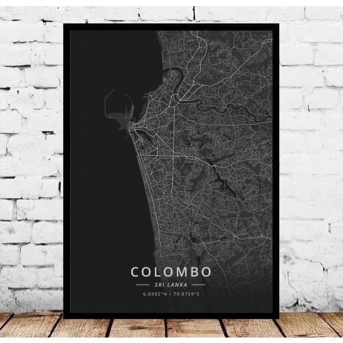 Colombo Sri Lanka Poster