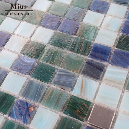 Hot melting glass mosaic Project use