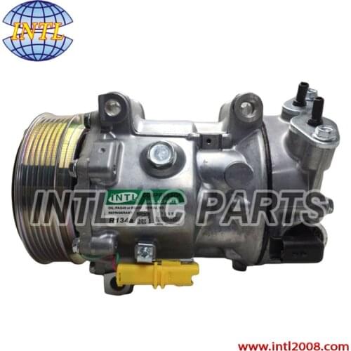 Sanden 7C16 Ac compressor for Peugeot 307 Citroen C4 Fiat Lancia 9651911480 9671216780 6453QN 6453QL 6453ZA 6453WN 6453WP 1321F
