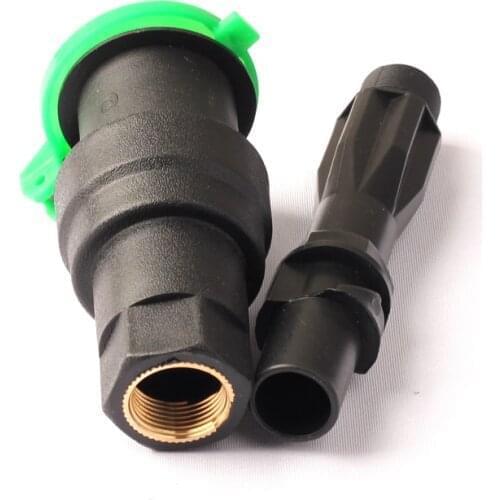 3/4" Copper Thread Rapid Water Intake Valve Home Garden Lawn Irrigation System Part Car Washing Fast Connection Water Hydrant