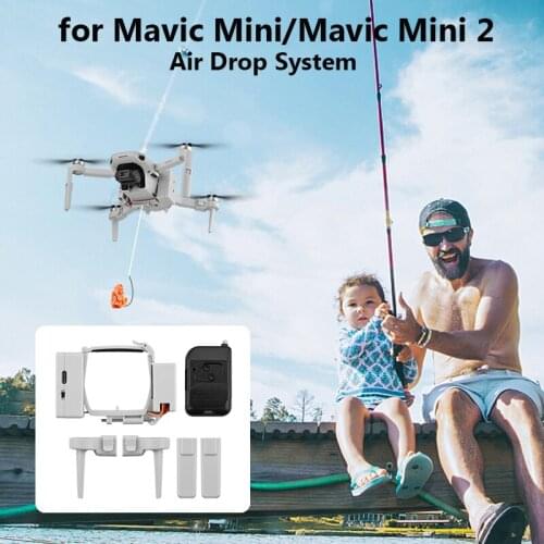 DJI Mavic Mini 2/Mavic Mini Drone Airdrop Thrower Fishing Bait Throwing for DJI Mavic Mini 2 Thrower Accessories