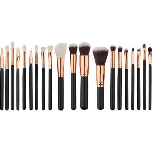 20pcs rose golden Makeup Brushes Set Professional Foundation Eye Shadow Brush High Quality Cosmetic Make Up Brush Kit