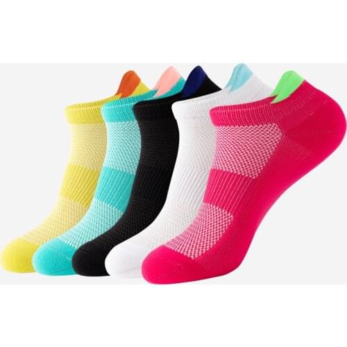 1Pair Sports Socks Professional Anti-slip Breathable Compression Marathon Running Basketball Yoga Socks Athletic Men Women