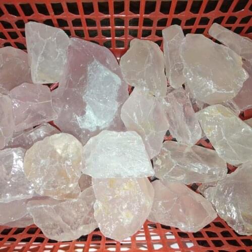 Bulk Raw Stone Rose Quartz Irregular Natural Rock and Pink Mineral For Chakra Healing specimen