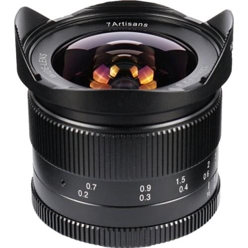 7artisans 12mm F2.8 Manual Focus Ultra Wide Angle Lens for Sony E-mount A7III A6500/Fuji X-T2 X-T20/ M4/3 GH5 Mirrorless Camera