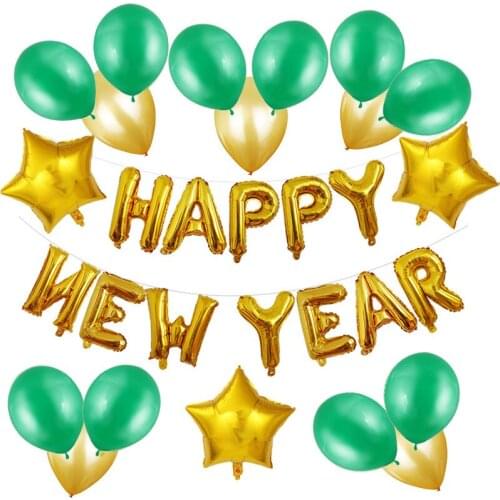 Supplies Air Decoration Inflatable Metallized Party 1st Birthday Happy Balloons Arch Accessories Engagement Balls Wedding Reveal