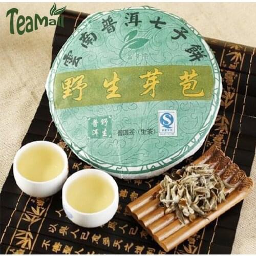 2012 Sheng Puer Chinese Tea Yunnan Tea Wild Ancient Tree Tea Buds Raw Puer Chinese Tea Cake 357g