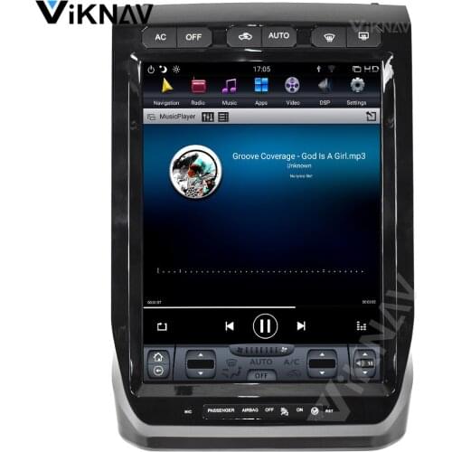 13 inch Android system Car GPS navigation For-FORD F150 2015-2019 multimedia DVD player support carplay
