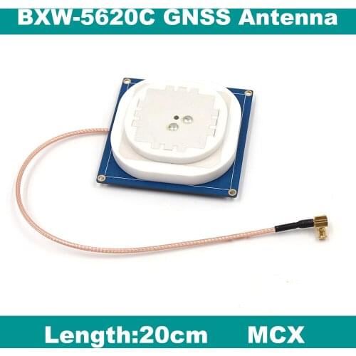 BEITIAN GNSS GPS antenna for ZED-F9P module RTK Drone Base UAV UGV GPS GLO GAL BDS GNSS L1,L2 MCX-JW connector BXW-5620C