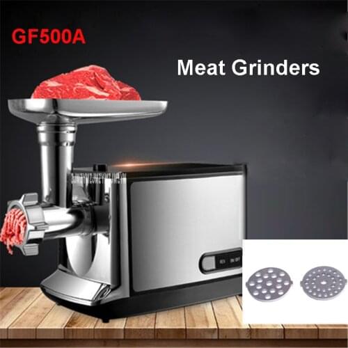 GF500A Home Electric Automatic Meat Grinder Vegetable Slicer High-quality Multifunctional Household Stainless steel Meat Mincer