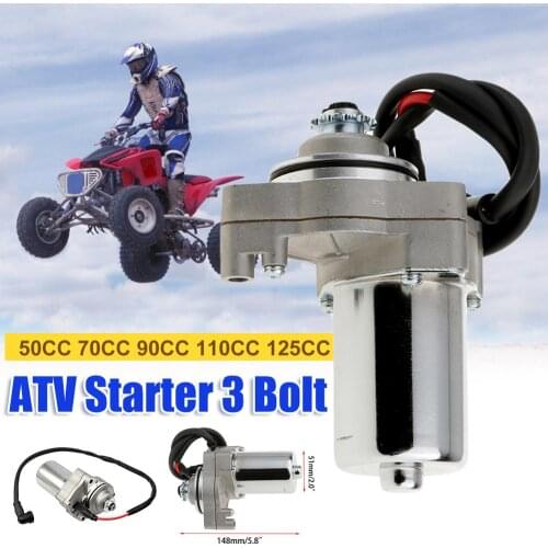Electrical Starter for 50CC 70CC 90CC 110CC 125CC Motorcycle Scooter ATV Quad, Universal Electric Starter Motors for TAOTAO SUNL