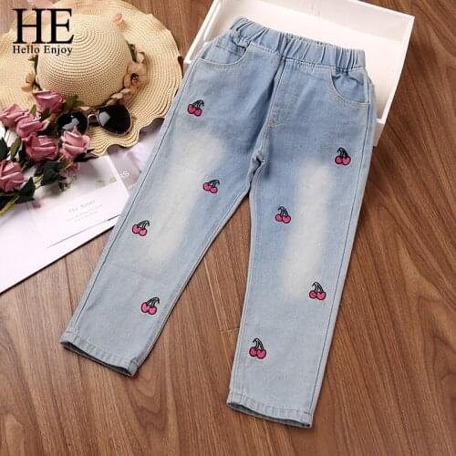 Брюки и джинсы для девочек HE Hello Enjoy China At AliExpress