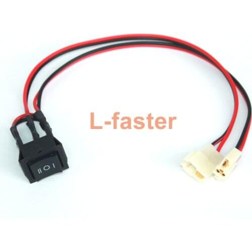 Electric Brush DC Motor Inversion Switch Electric Vehicle Reverse Button Electric Gocart Scooter Engine Backspin Goastern Switch
