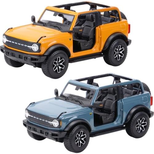Maisto 1:18 2021 Ford Bronco Badlands Static Die Cast Vehicles Collectible Model Car Toys