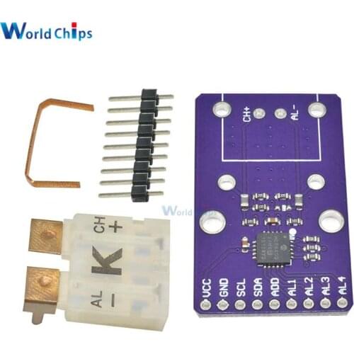MCP9600 CJMCU-96 Type K T J Thermocouple Converter Module I2C IIC Interface EMF Converter 2.7V to 5.5V
