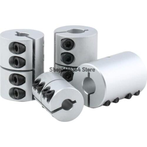 Motor Shaft 6.35-10mm Joint Helical Beam Coupler Coupling 25mm Dia 40mm Length