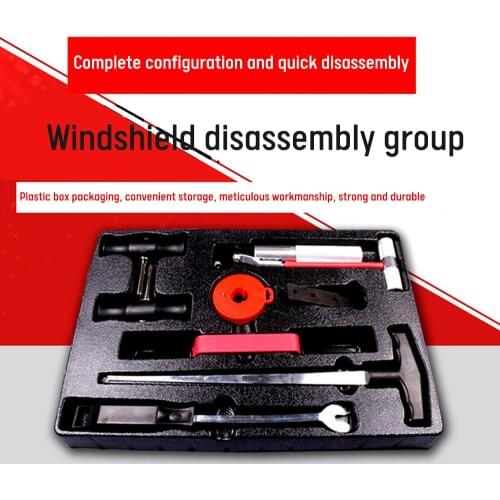 Professional Automotive Tools Car Windshield Removal Tool Kit Universal Automotive Windscreen Glass Disassembly Tool Set