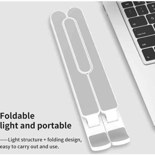 Laptop Stand for MacBook Pro Notebook Stand Foldable Aluminium Alloy/Plastic Tablet Stand Bracket Laptop Holder Computer Riser