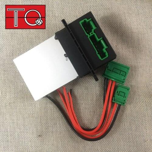 High quality Air Conditioning Blower Resistor+Connector/Wire for Citroen Scenic Clio PEUGEOT 207 607 6441 L2 6441L2 7701048390