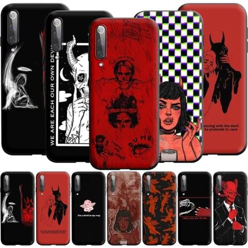 Devil Angel Case for Xiaomi MI 8 9 9T A2 A3 10 10T Note Lite Pro SE Max 3 F1 Poco X3 NFC M3 11 11i Ultra F3