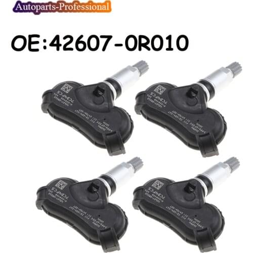 4 pcs/lot Car For 2013-2019 T oyota Rav4 Highlander TPMS Sensor Tire Pressure Monitor System 42607-0R010 426070R010 315MHZ