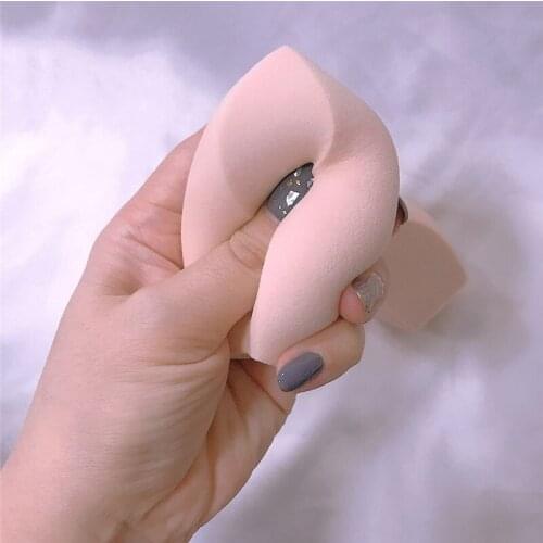1pc Cosmetic Puff Powder Puff Smooth Womens Makeup Foundation Sponge Beauty To Make Up Tools & Accessories Cut Shape