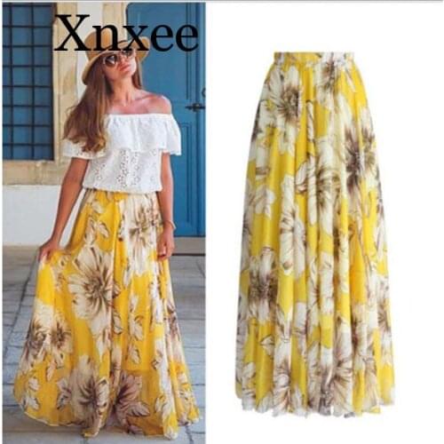 Женские юбки макси Xnxee China At AliExpress