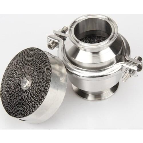 Clamp 50.5mm 304 Stainless Steel Clamp Quick-connect Joint Plumbing Pipe Ring Seal Set with filter