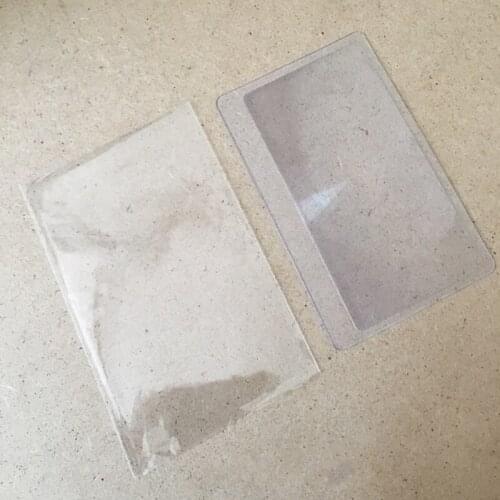 2000pcs read portable ultrathin card magnifier transparent magnifier for easy use