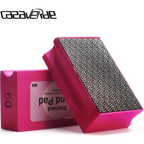 Order by grit 90*55mm diamond electroplated hand polishing pad for polishing glass,stone,tiles,aluminum and iron steel