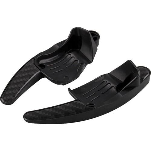 Car Steering Wheel DSG Shift Paddles Interior Panels For Volkswagen VW Tiguan Golf 6 MK6 Jetta GTI R20 R36 CC Passat Fitting 2pc