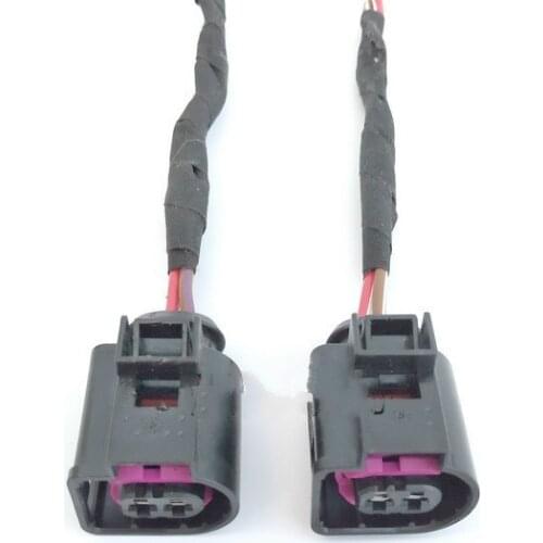 Car horn plug harness connector with wire for Volkswagen Sagitar Magotan polo Passat For Audi A6L A4L Q5 A5 4D0 971 992