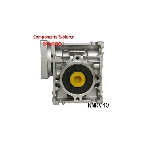 NMRV40 86mm worm gear reducer 6mm key and 18mm output ratio 10:1 for 17N.m below and suitable to work with NEMA34 Stepper Motor