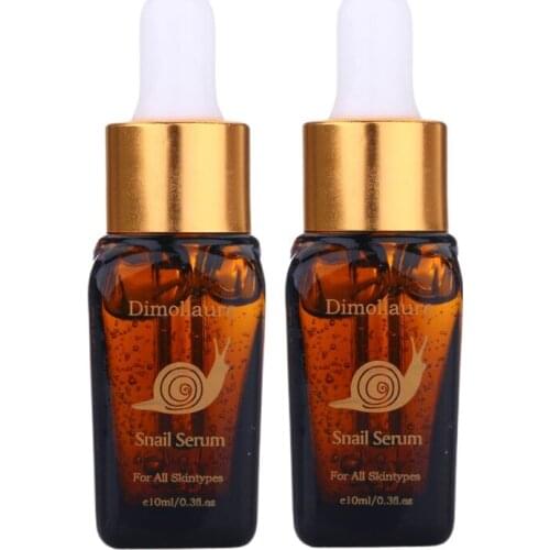 Dimollaure Anti-Aging Snail Pure Extract Serum Hyaluronic Acid Moisturizers Treatment Face Care Sodium hyaluronate Essence