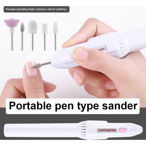 Electric Nail Drill Manicure Machine With Polishing Head For Pedicure Nail File Drill Tool Nail Polishing Machine TSLM1
