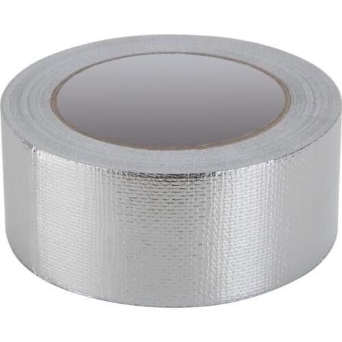 Glass Fiber Cloth Adhesive Tape Fiberglass Mesh Reinforced Aluminium Foil Tape Thermal Insulation ire Retardant 4.8cm x 25m