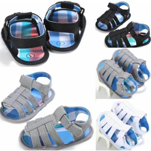Baby Boy Woven Soft Sole Crib Shoes Casual Anti-slip Soft Sole First Walkers Toddler Shoes 0-18M
