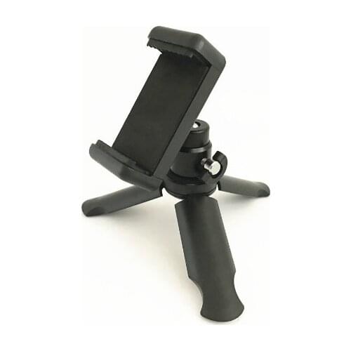 Mini Ball Head Smartphone Tripod Adapter Phone Tripod Clamp Holder for iPhone X 7plus Samsung Xiaomi Huawei