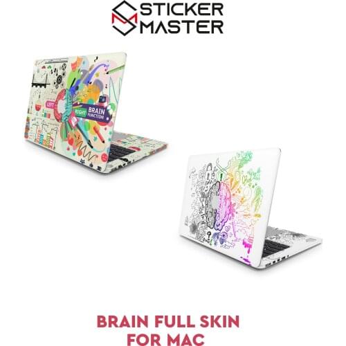 Sticker Master Brain Theme Macbook Pro 16 Case 2019 Macbook Air 13 Inch Case Macbook Pro 13 Inch Case 2019 Bright Macbook Pro Retina 15 Case Logo Cut Perfect Fit Full Skin For Mac