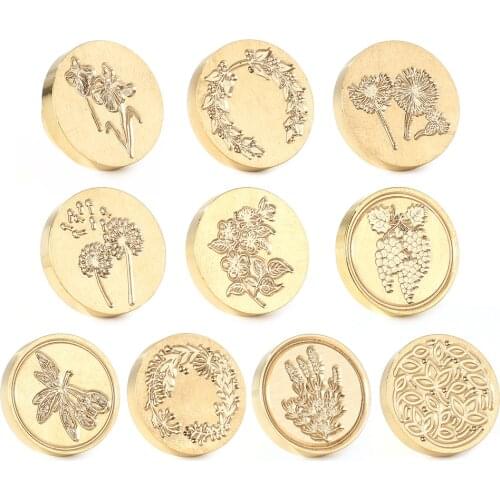 Retro Wax Seal Stamp Replace Copper Head Vintage Envelope Sealing Hobby Tools DIY Sealing Wax Decoration Craft Kits Decor Gift