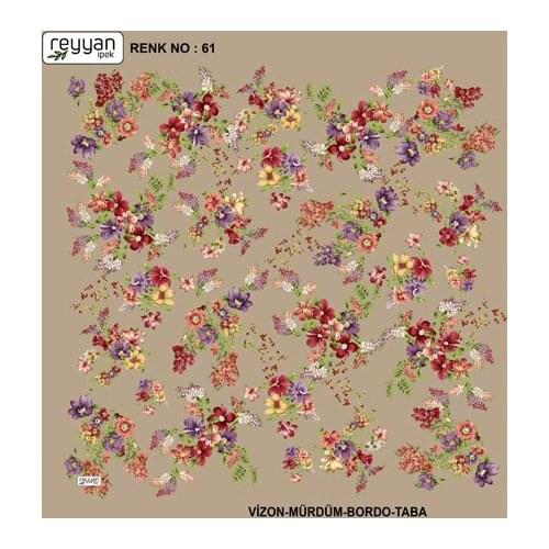 REYYAN SILK OYALIK WRITING (NEW QUALITY)-15326 - RENK-61