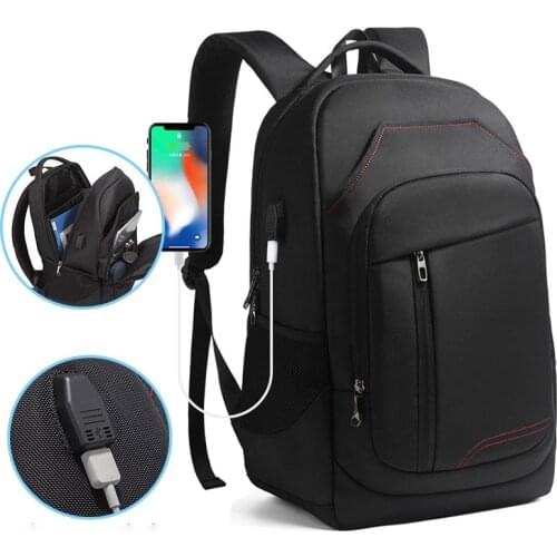 Three Size Family Travel Backpack Waterproof Laptop Business Back Pack Men USB Charging Women Oxford Rucksack School Bag Mochila