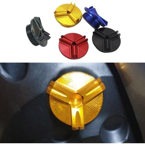 SEMSPEED M30*1.5 Motorcycle For KAWASAKI Ninja ZX-6R/ZX600/ZX636 1995-2013 2014 2015 High Quality CNC Engine Oil Filler Cap Plug