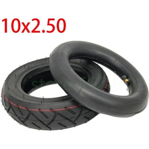 Electric Scooter Tire 10 Inch Inner Tube Outer Tube 10x2.50 Tire Wheel Parts Camera