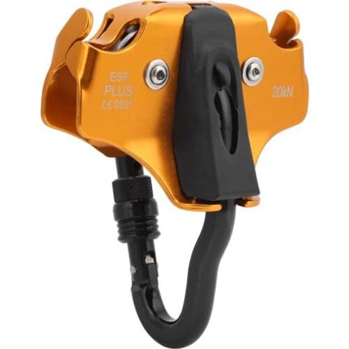 20KN Climbing Pulley Double Pulley System Strong Load-Bearing Hauling Tool for Rigging Rescue Tree Rock Climbing Mountaineering