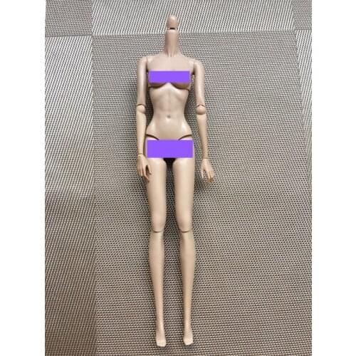 Chines Super Model Doll Body Rooted Hair Practice Make Up 1/6 Princess Doll Heads Body For FR IT Fashion Lady Collection