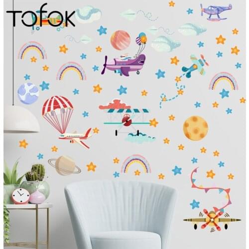 Декоративные наклейки на стену Tofok China At AliExpress